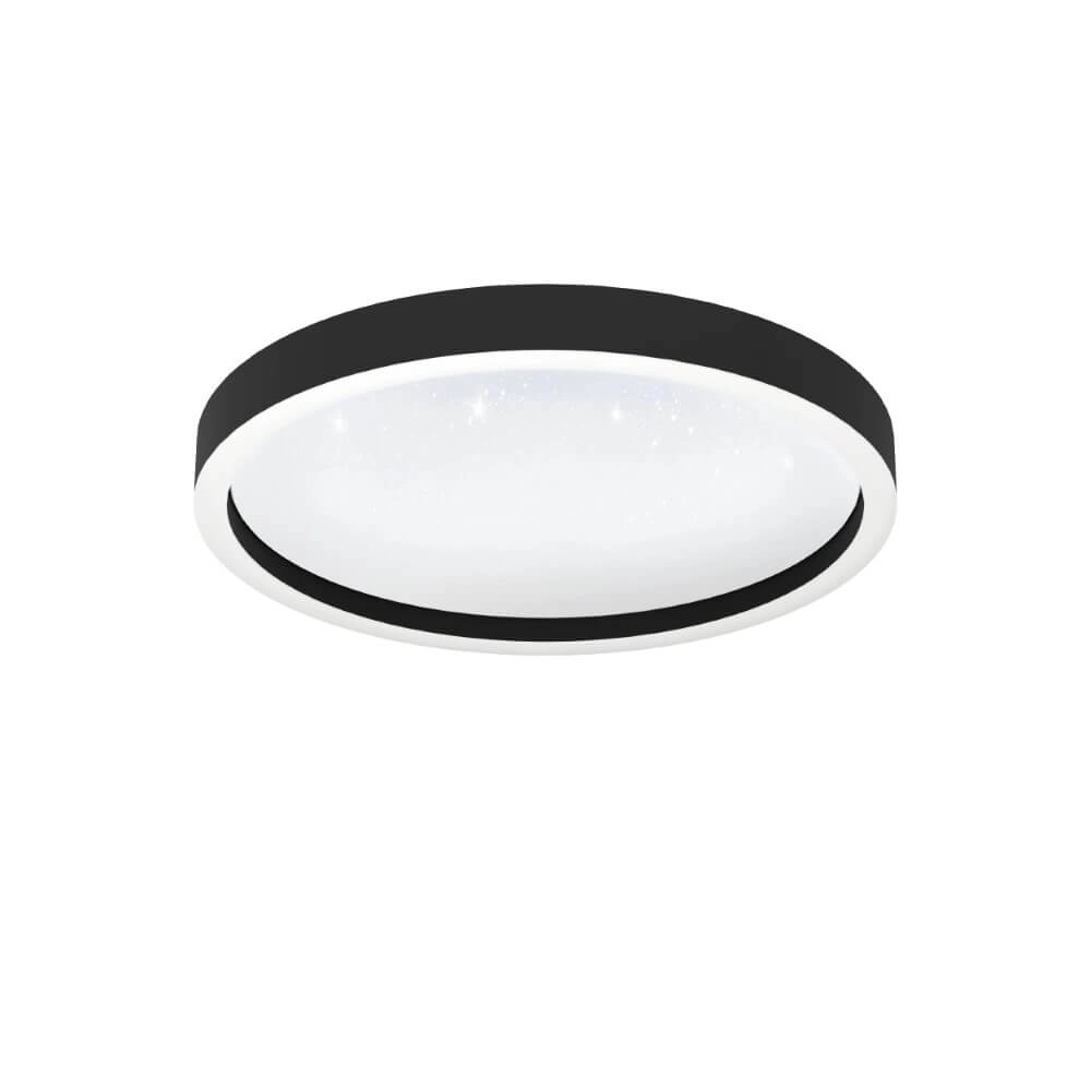 Deckenlampe Zigbee Montemorelos-Z Ø 42cm schwarz Eglo 9008606243839