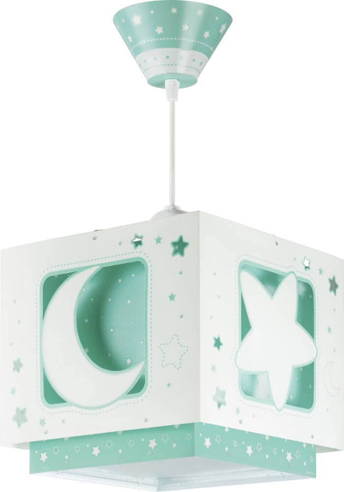 Kinderzimmer-Hängelampe Moonlight Türkis Dalber 8420406800882