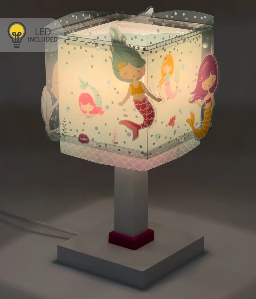 Tischlampe Mermaids türkis Dalber 8420406002491