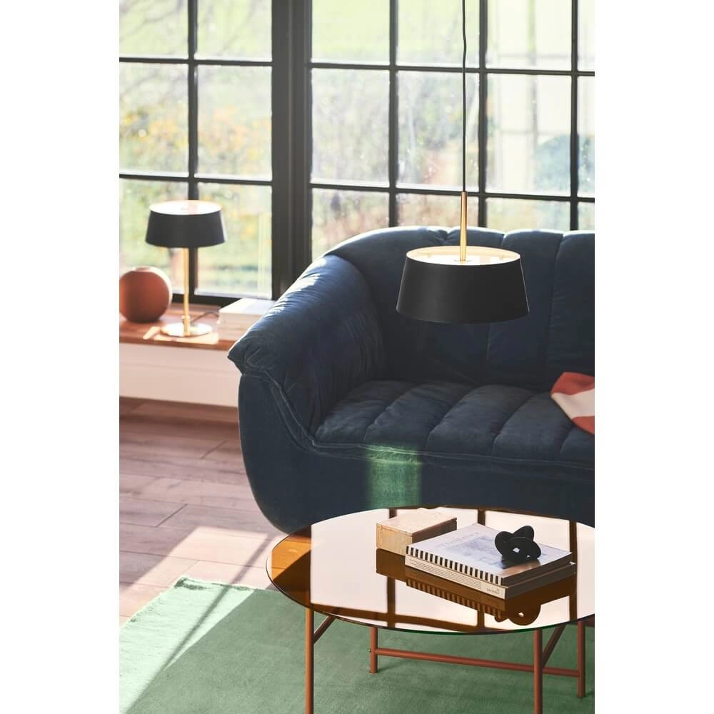 Schlanke Pendelleuchte Clasi schwarz Ø 29cm Nordlux 5704924015922