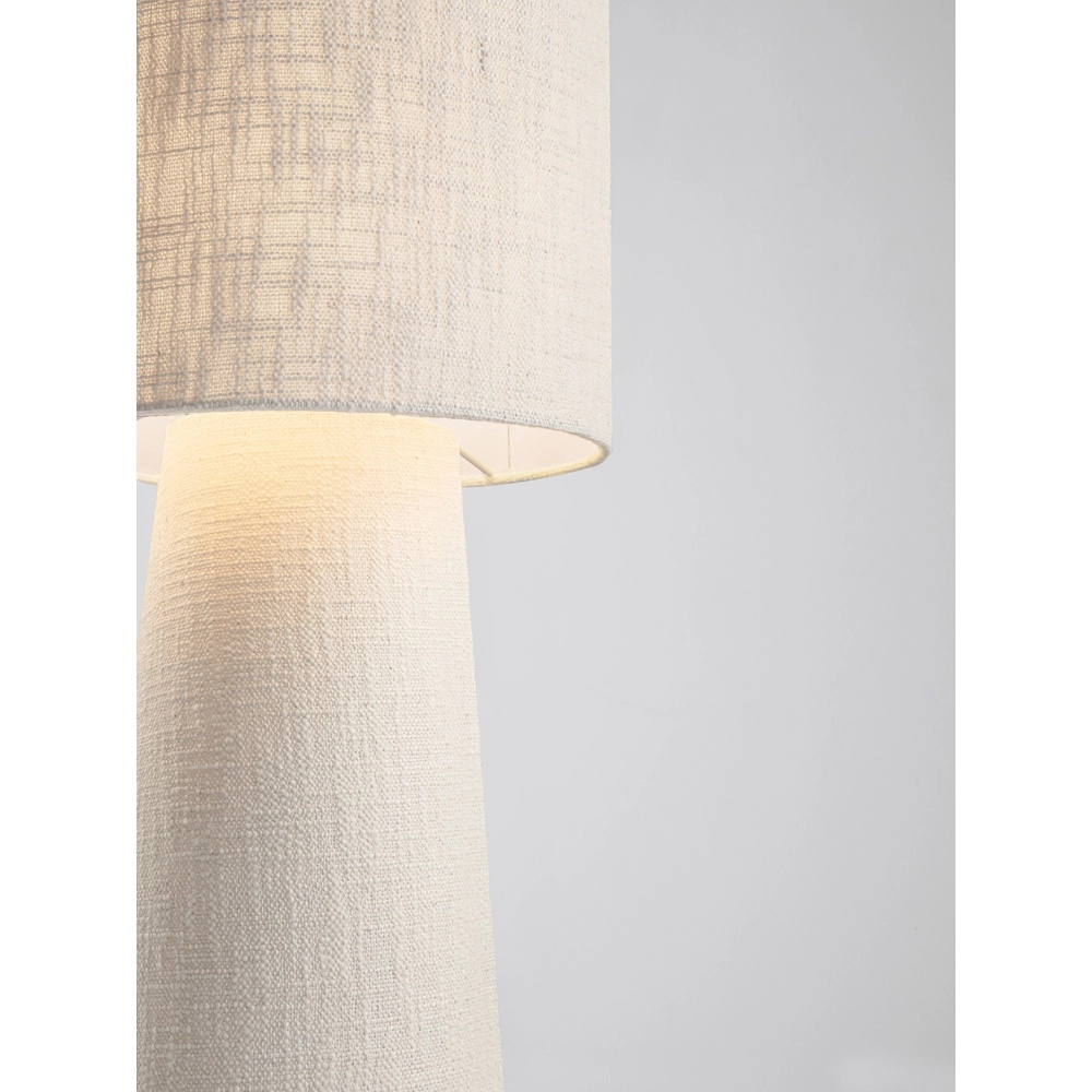 Japandi Stehlampe Nebia Beige Lyora 5212017494009