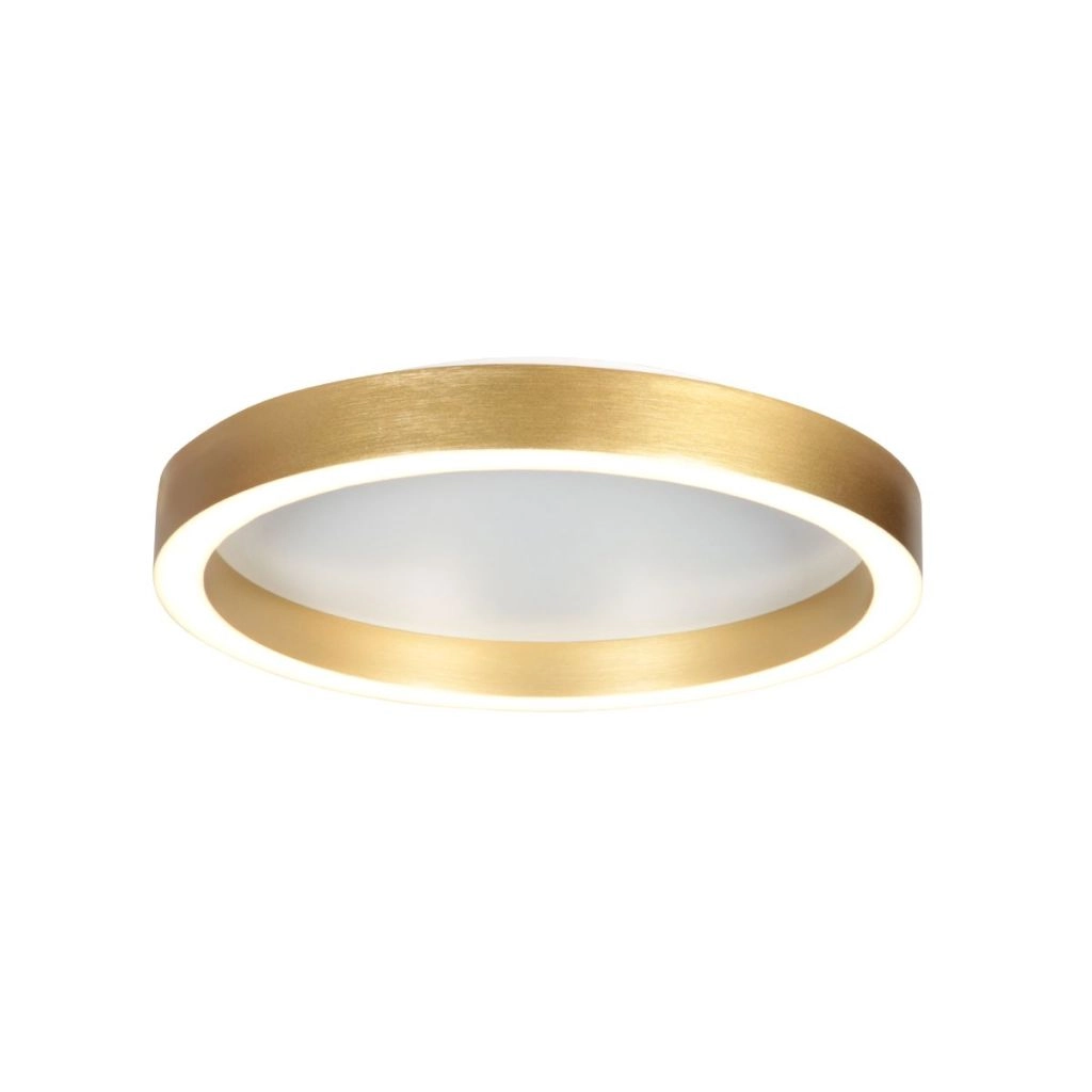 Design-Deckenlampe Ringlux gold Ø 30cm