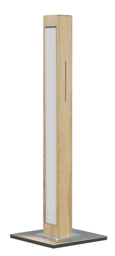 LED-Tischlampe Leonora 51 cm - Eiche natur