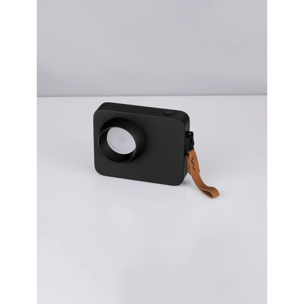 Wiederaufladbare Tischleuchte Kedros schwarz Lyora 5212017464095