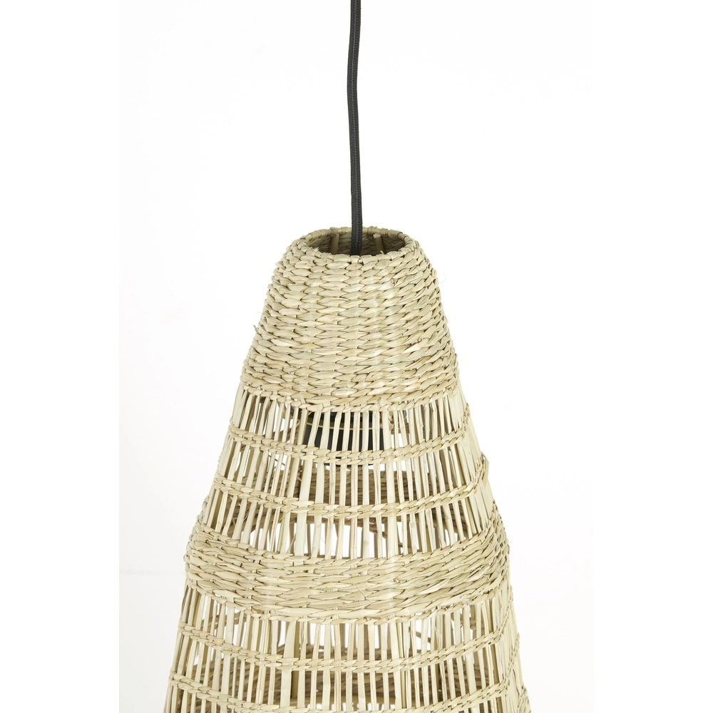 Seegras-Pendellampe Latika 52 cm hoch – 1x E27 Light & Living 8717807644048