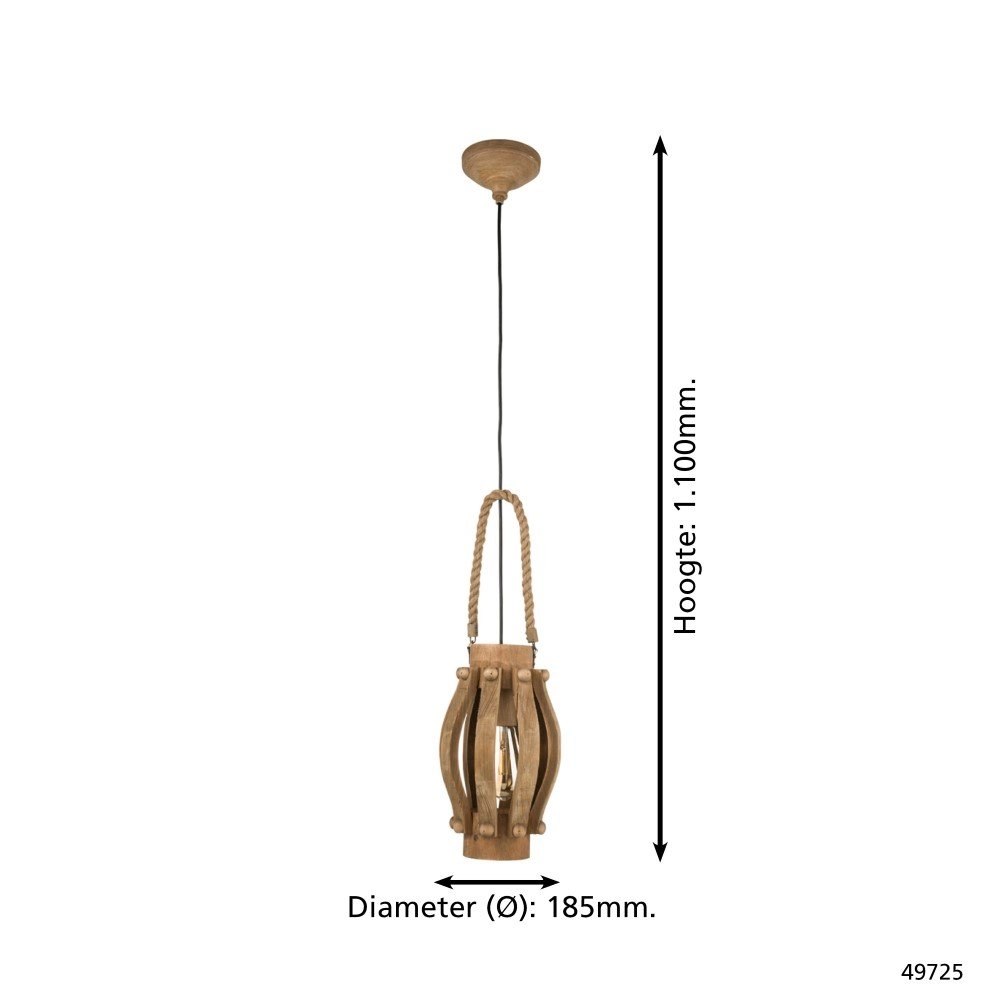 Pendelleuchte Kinross 18,5cm Eglo 9002759497255