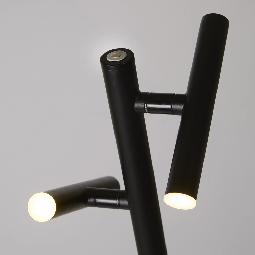Stehlampe Rechargeable schwarz 2-flammig Searchlight 5053423298856