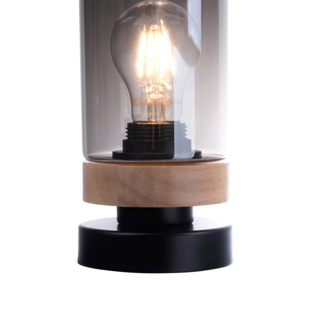 Tischlampe Pasqual Schwarz Just Light 4043689986087