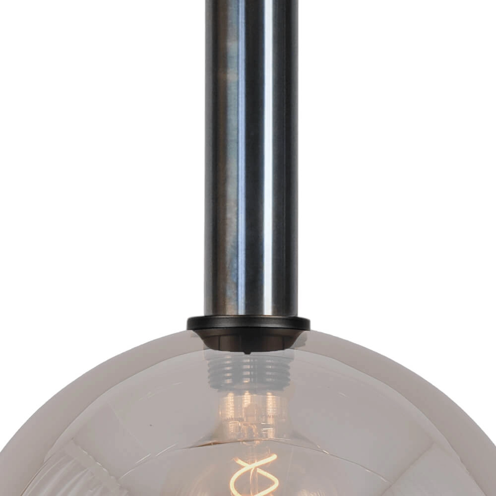 Hängelampe Ø 30cm Bella 2 Gesprenkeltes Öl mit Goldglas Masterlight 8718121334189