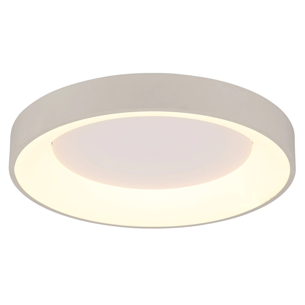 Moderne Deckenleuchte Gallegos sandbraun Ø 50cm Globo 9007371566969