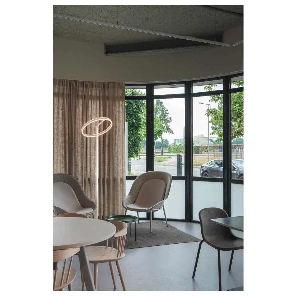 Schwarze Design-Stehlampe One Straight SLV 4024163265522
