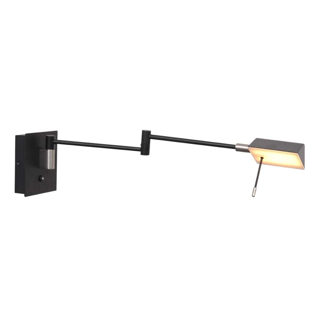Wandleselampe Retina Schwarz Steinhauer 8712746165104