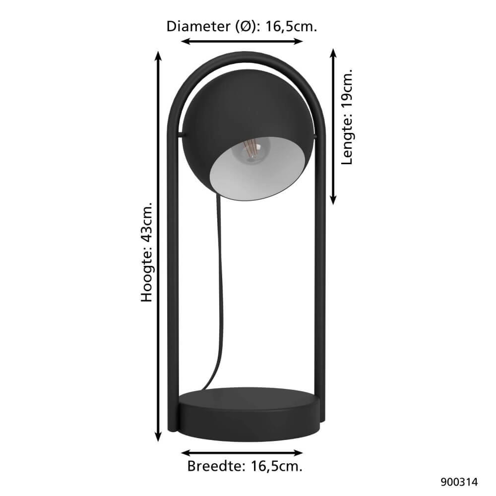 Moderne Schreibtischlampe Murnia Eglo 9008606235421