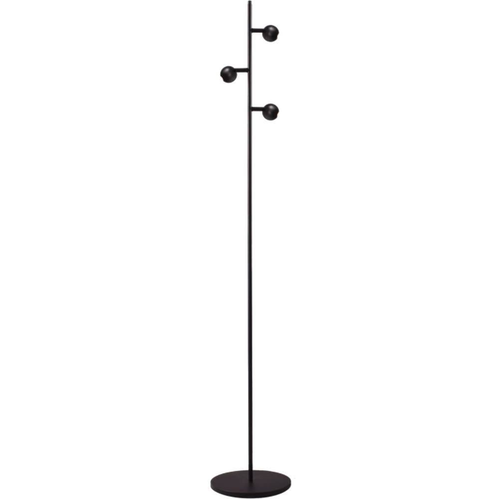 3-Licht Stehlampe Talana Schwarz