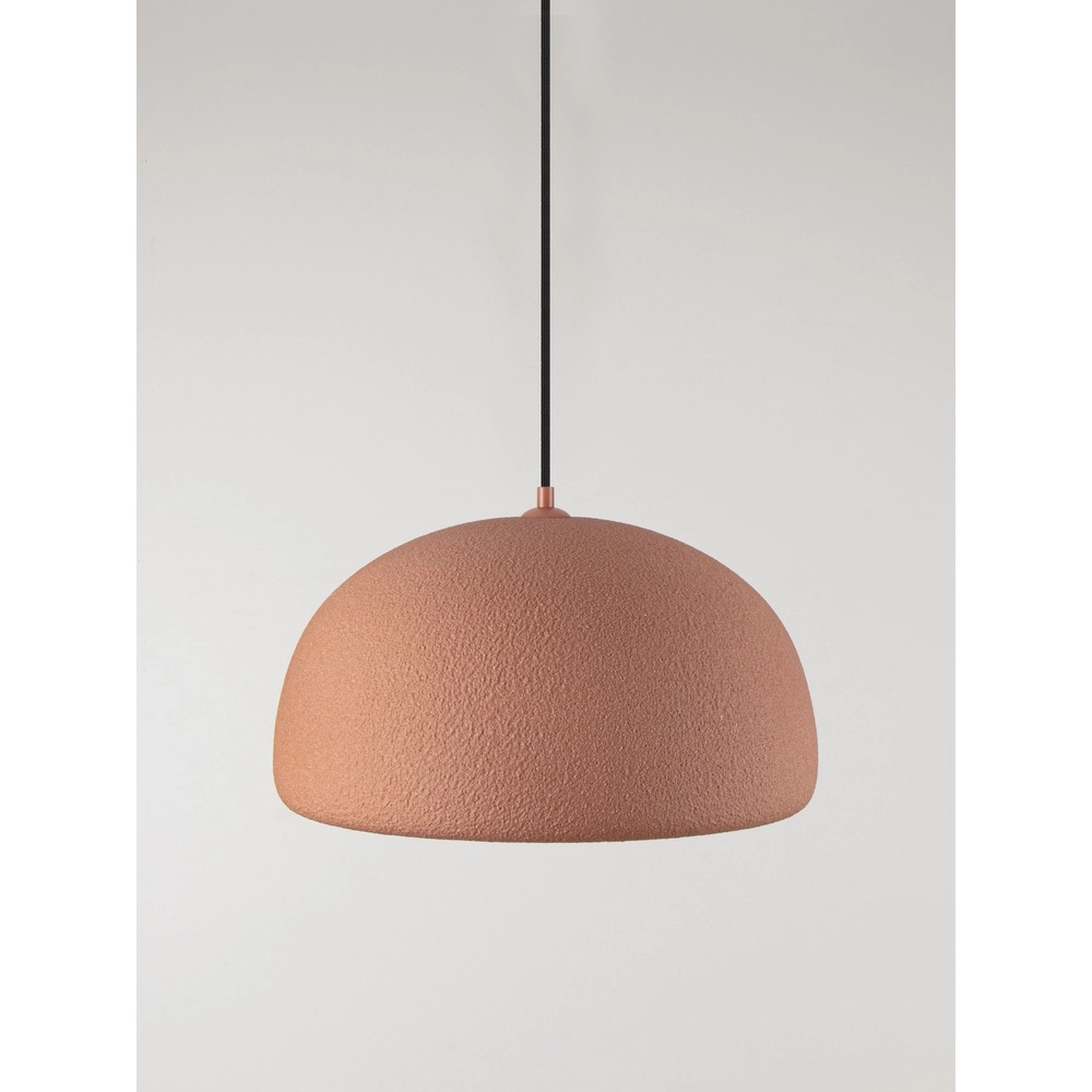 Moderne Pendellampe Davo Terrakotta Ø 43 cm Lyora 5212017495648