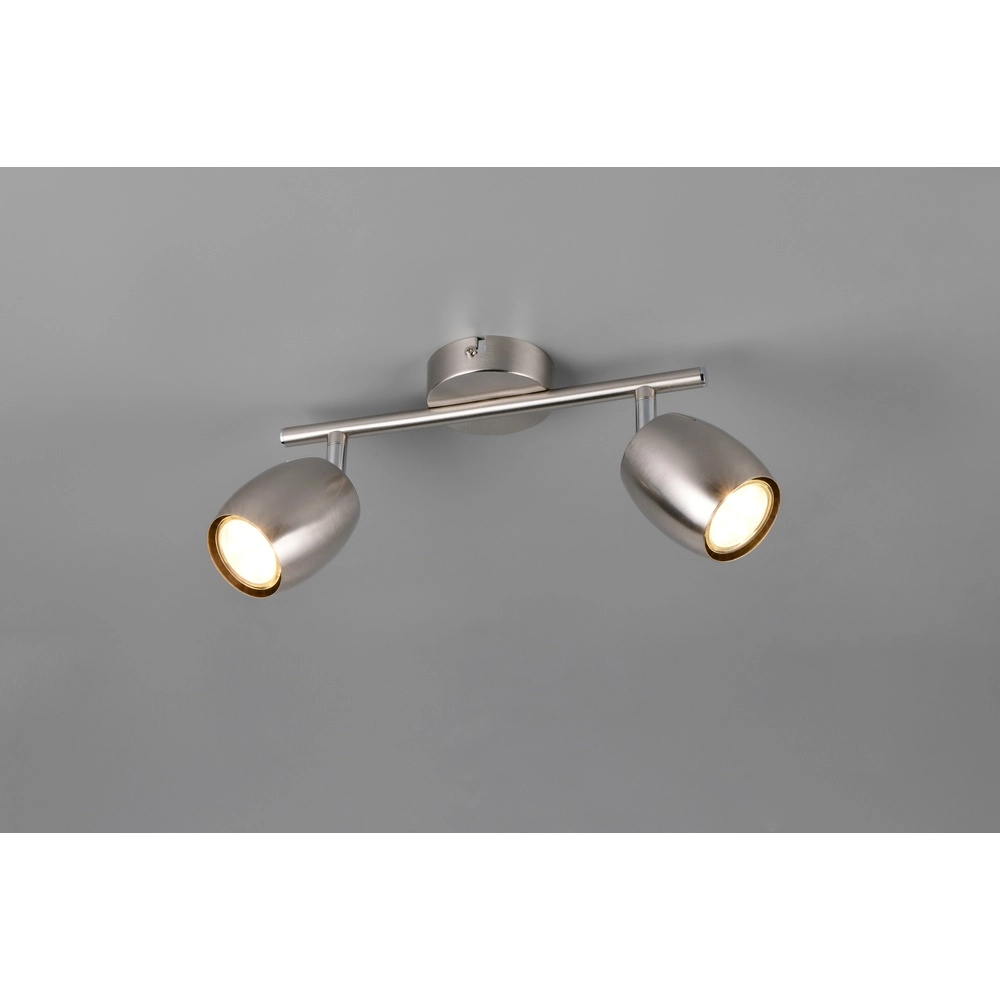Deckenlampe Nancy 2-helles Nickel Trio 4017807656688