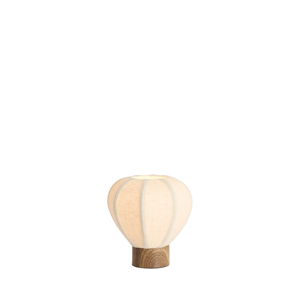Tischlampe Kyzo Ø 23cm japandi weiß Light & Living 8717807843403