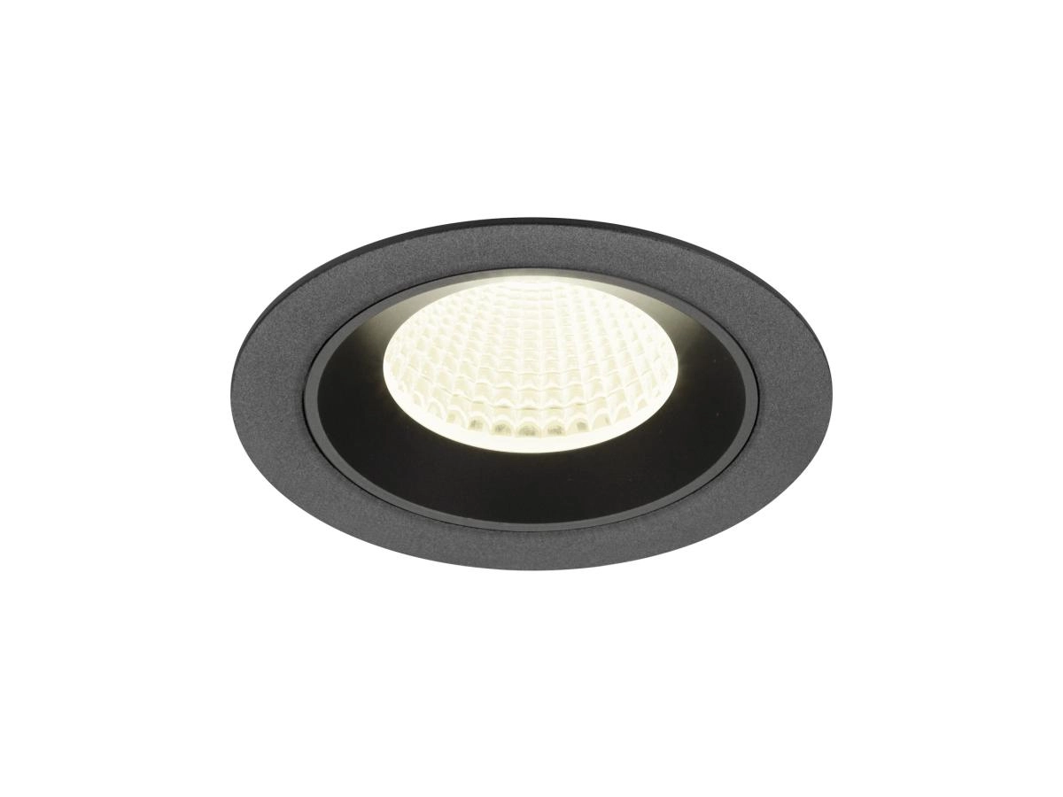 Einbau-Strahler Numinos M schwarz 4000K - 40gr SLV 4024163311205