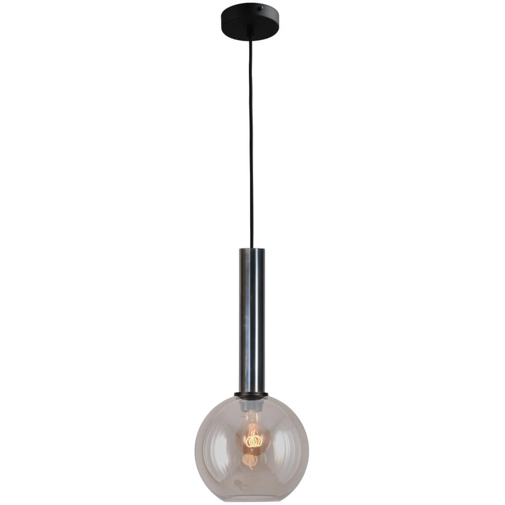 Hängelampe Ø 20cm Bella 2 Gesprenkeltes Öl mit Goldglas