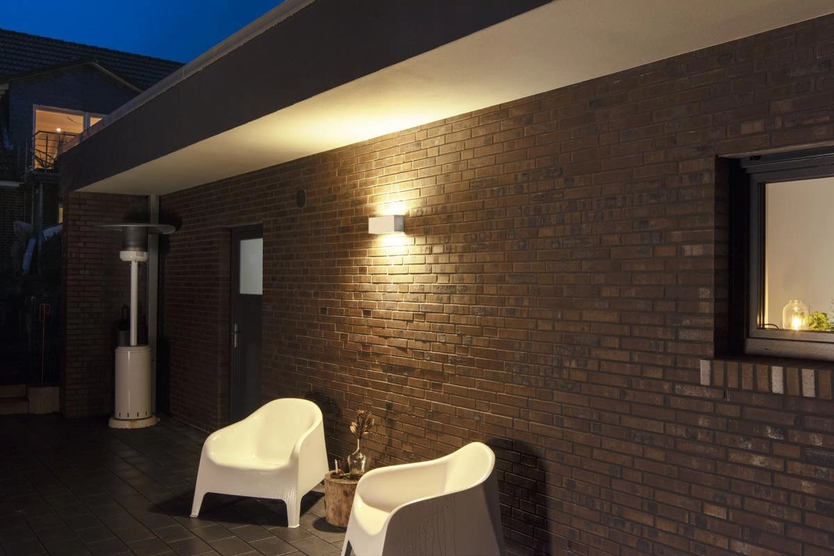 Große LED-Wandleuchte Sitra L Weiß SLV 4024163252522