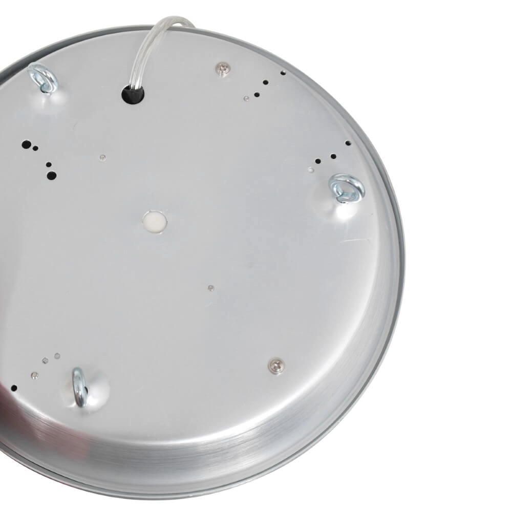 LED-Hängelampe Ringlede Ø 48cm Metallgrau Steinhauer 8712746135213