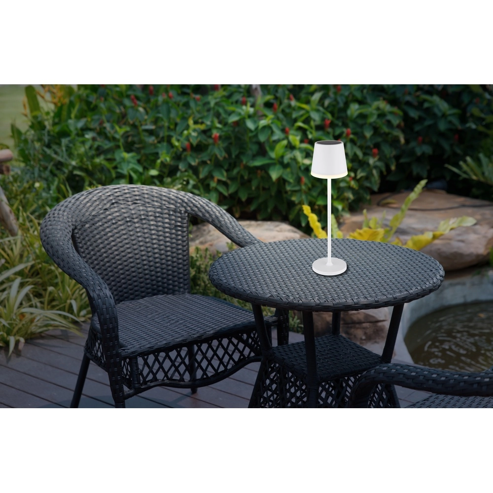 Solartischlampe Vannieso Weiß Globo 9007371449699