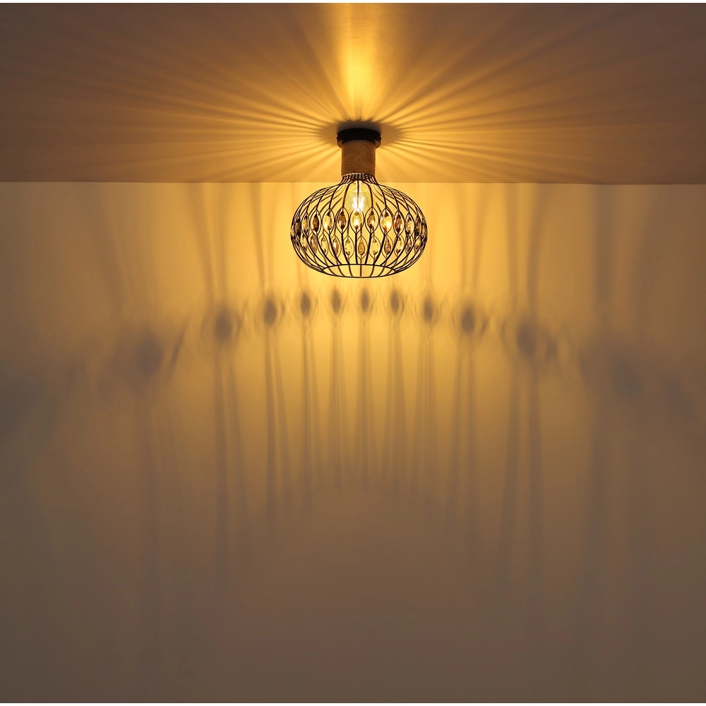 Deckenlampe Dorthy Country Black Globo 9007371575060