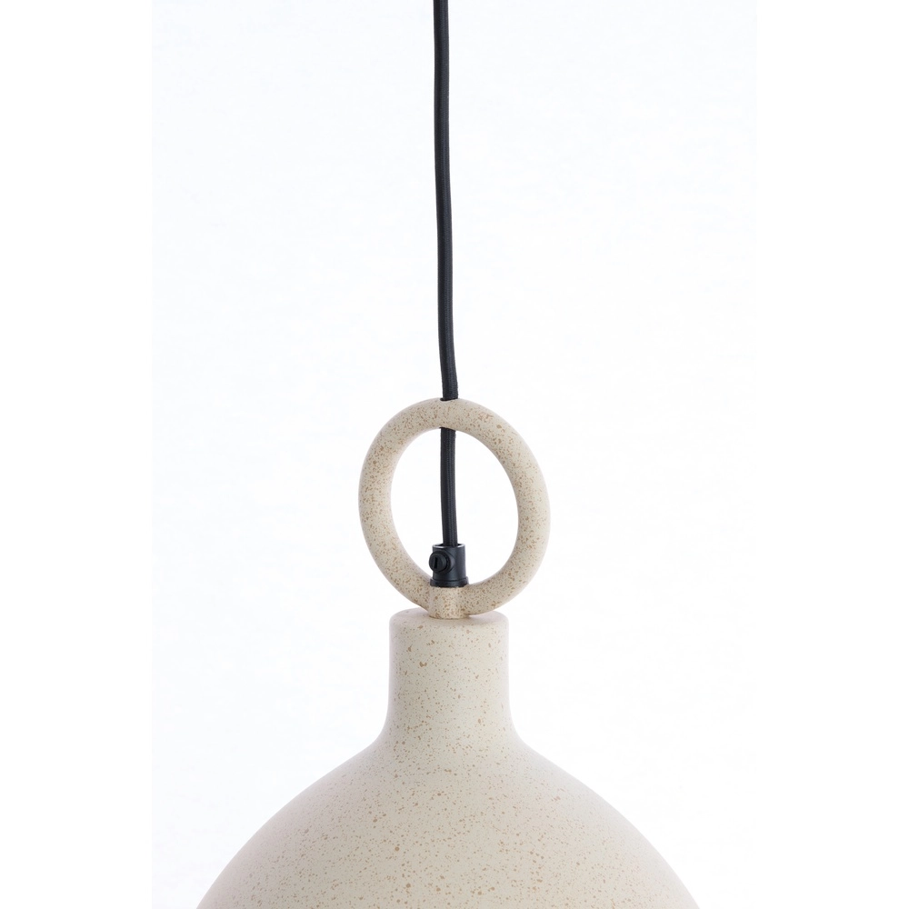 Metall-Pendellampe Rosero Ø 24 cm – sandbraun Light & Living 8717807787653