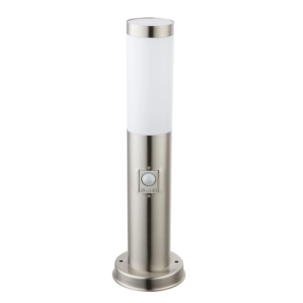 Gartenlampe Boston Led Edelstahl mit Weiß und Sensor Globo 9007371311972