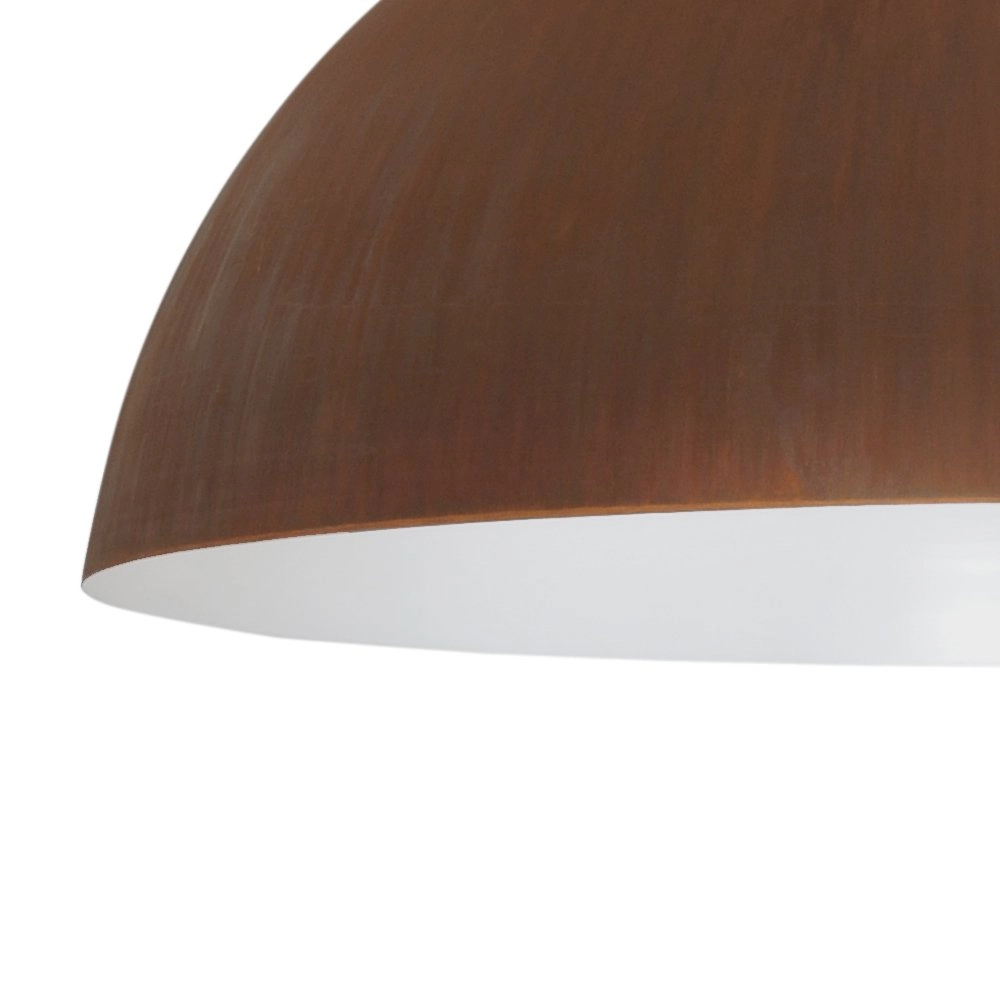 Pendelleuchte Industria 80 rostbraun mit Metallgrau Masterlight 8718121122960