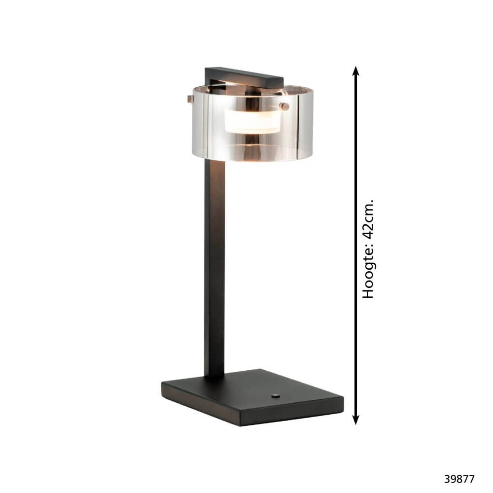 Tischlampe mit Rauchglas Copillos Stars of Light 9002759398774