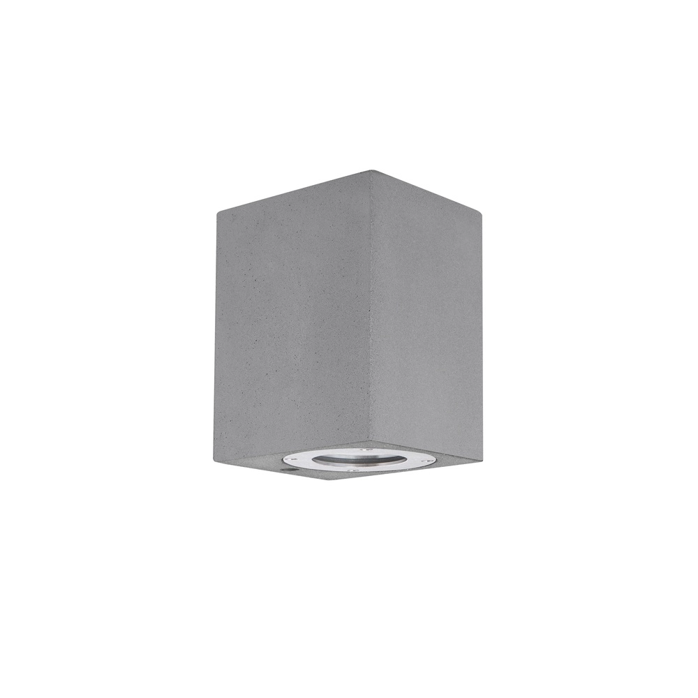 Quadratischer Strahler Fuento Beton grau 12cm Lyora 5212017426871