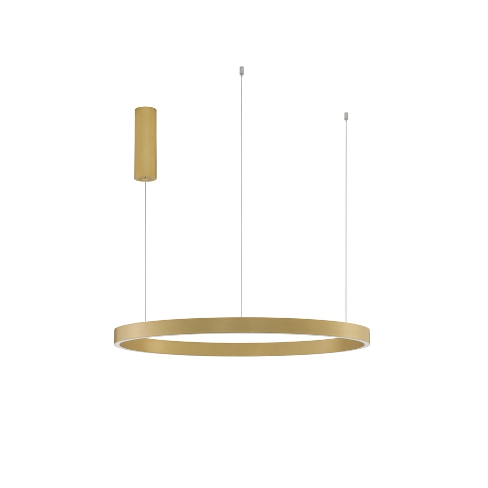 Goldene Pendelleuchte Elowen Ausführung Ø 80cm Lyora 5212017439109