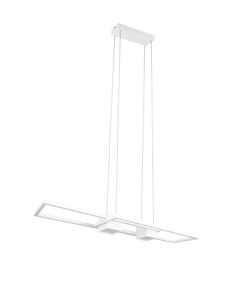 LED-Hängelampe Büro Albany Weiß Trio 4017807610338