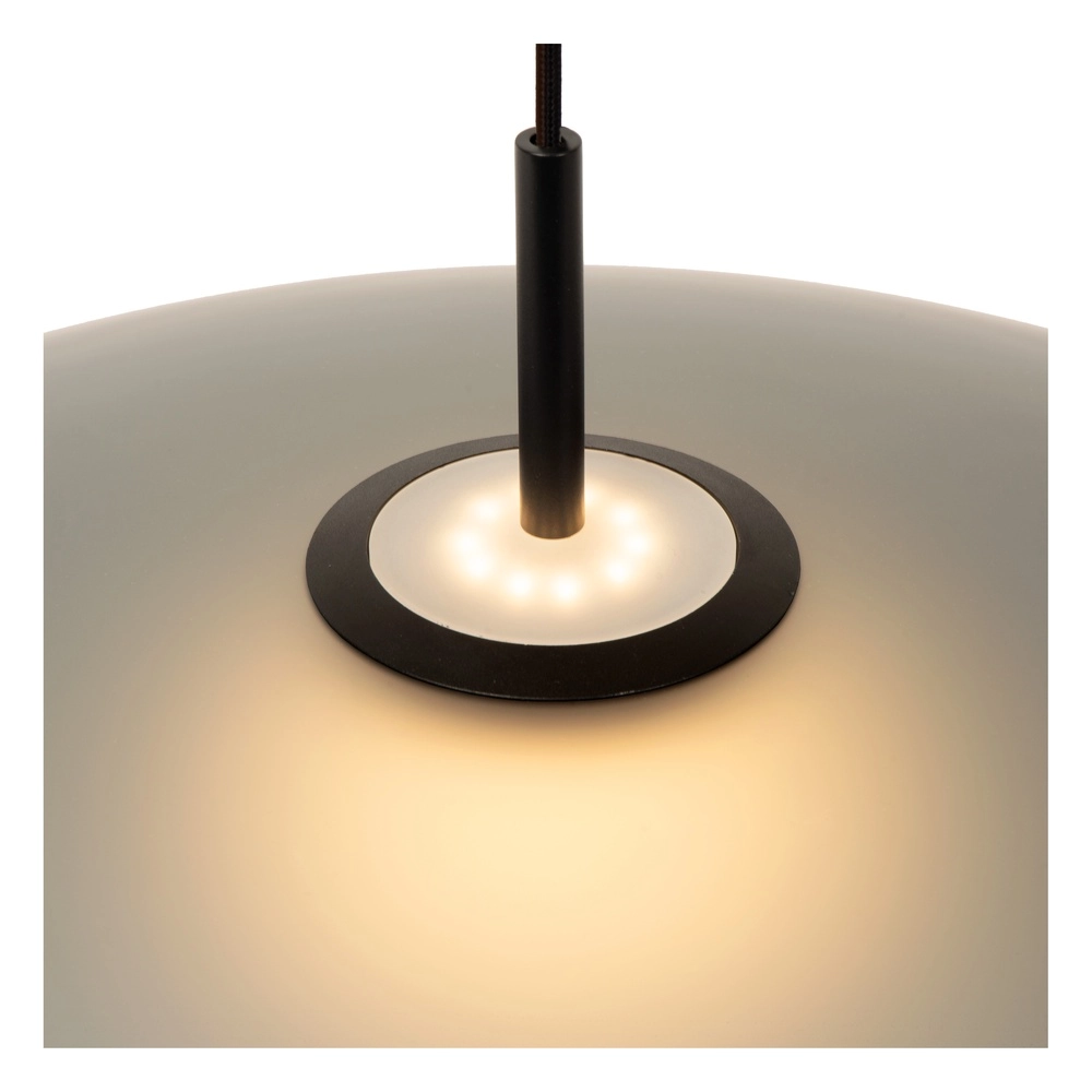 Elegante Pendellampe Menga Ø 60cm Rauchglas Premium by Lucide 5411212251176
