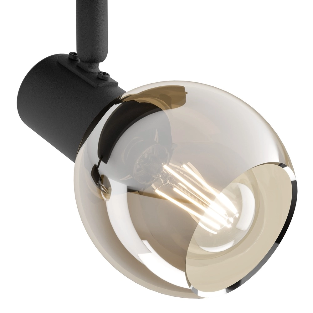 Deckenlampe Castellazo 2-Licht Schwarz