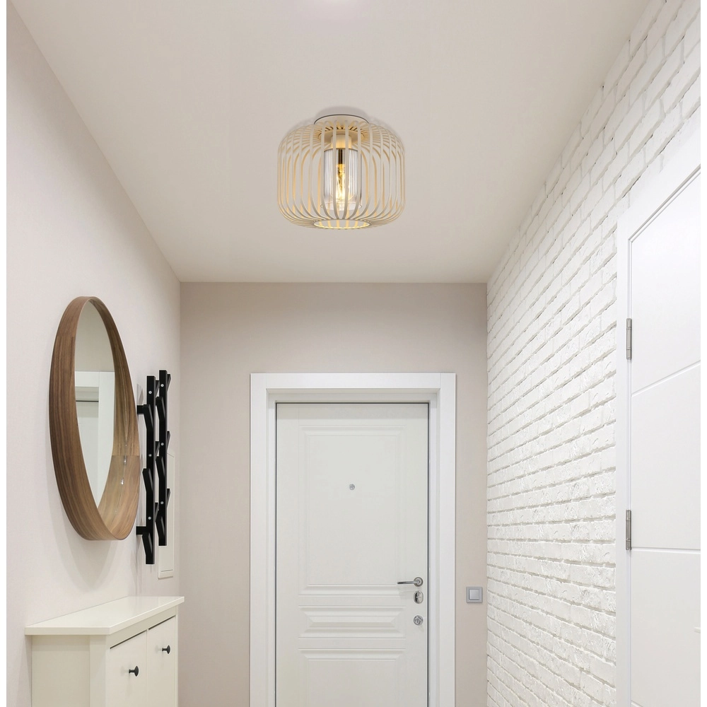 Deckenlampe Alfred sandbraun Globo 9007371522620