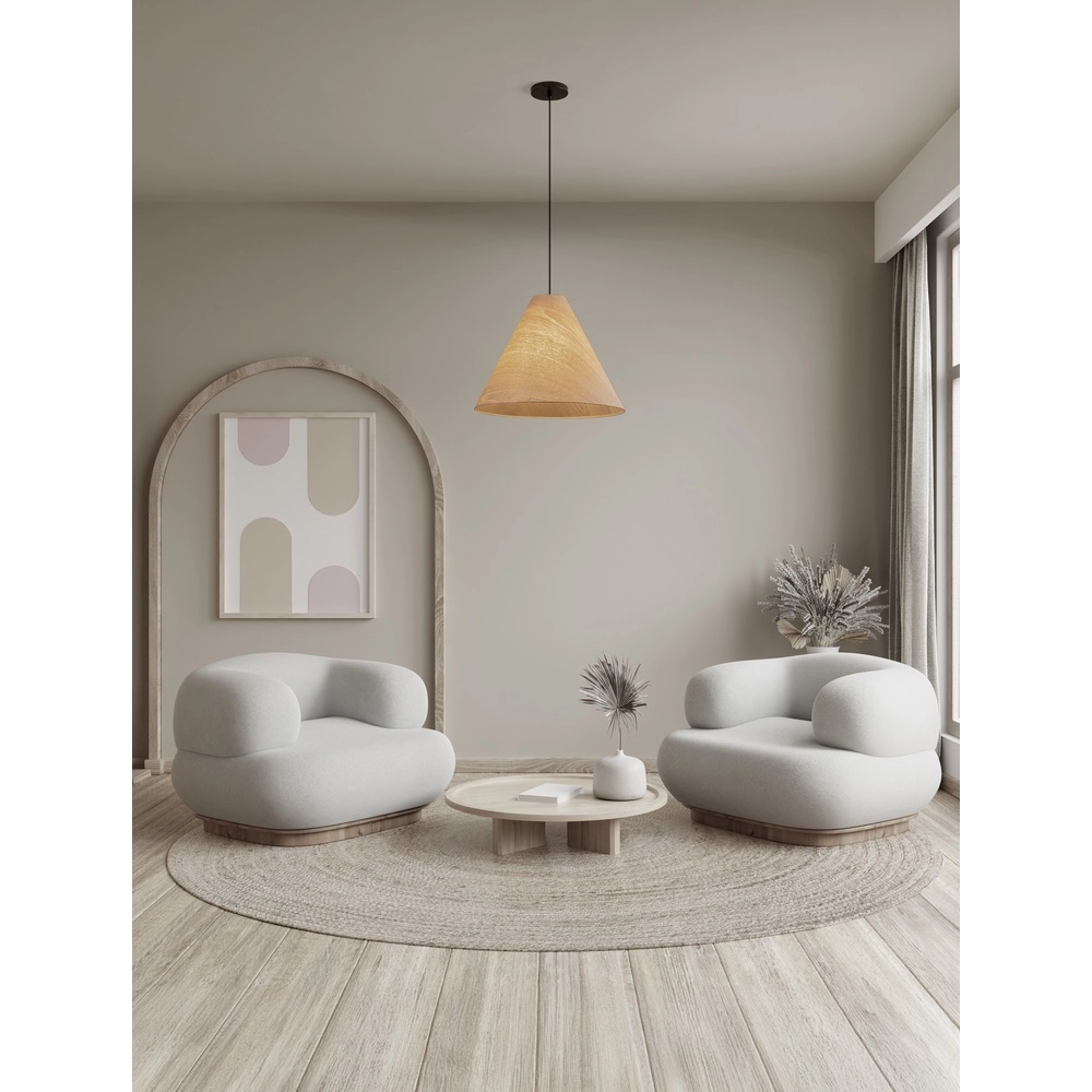 Pendelleuchte aus Holz Elysian Ø 45cm Lyora 5212017468253