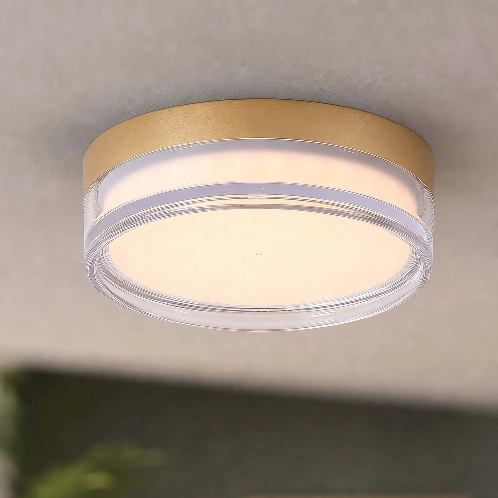 Deckenlampe Button Ø 23 cm Gold Searchlight 5,05342E+12