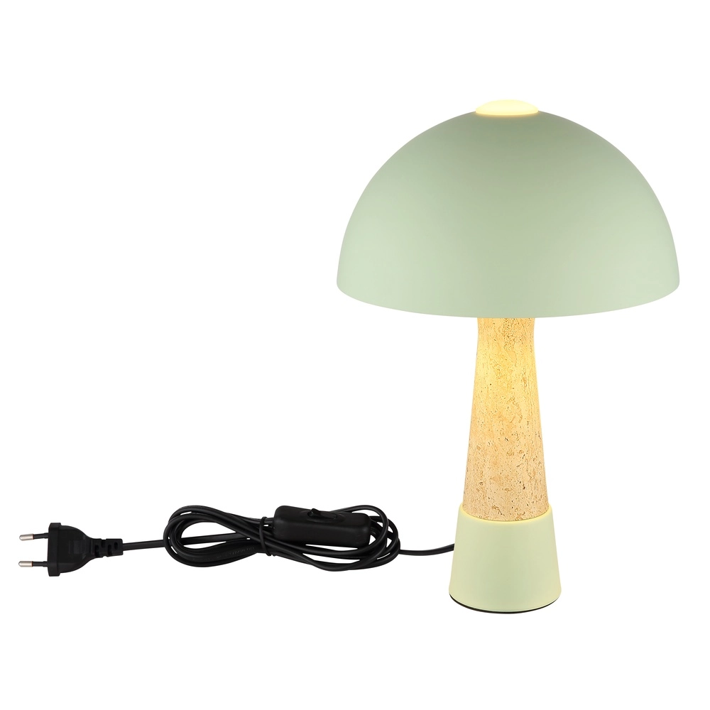 Einzigartige Tischlampe Paulin Grün Globo 9007371575695