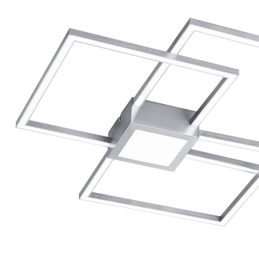 Deckenleuchte Hydra 65cm grau Trio 4017807425734