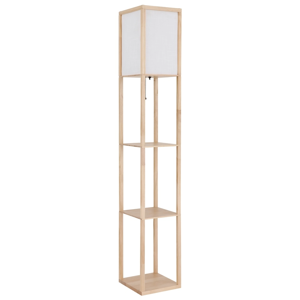 Stehlampe Tabitha Holz Globo 9007371572410