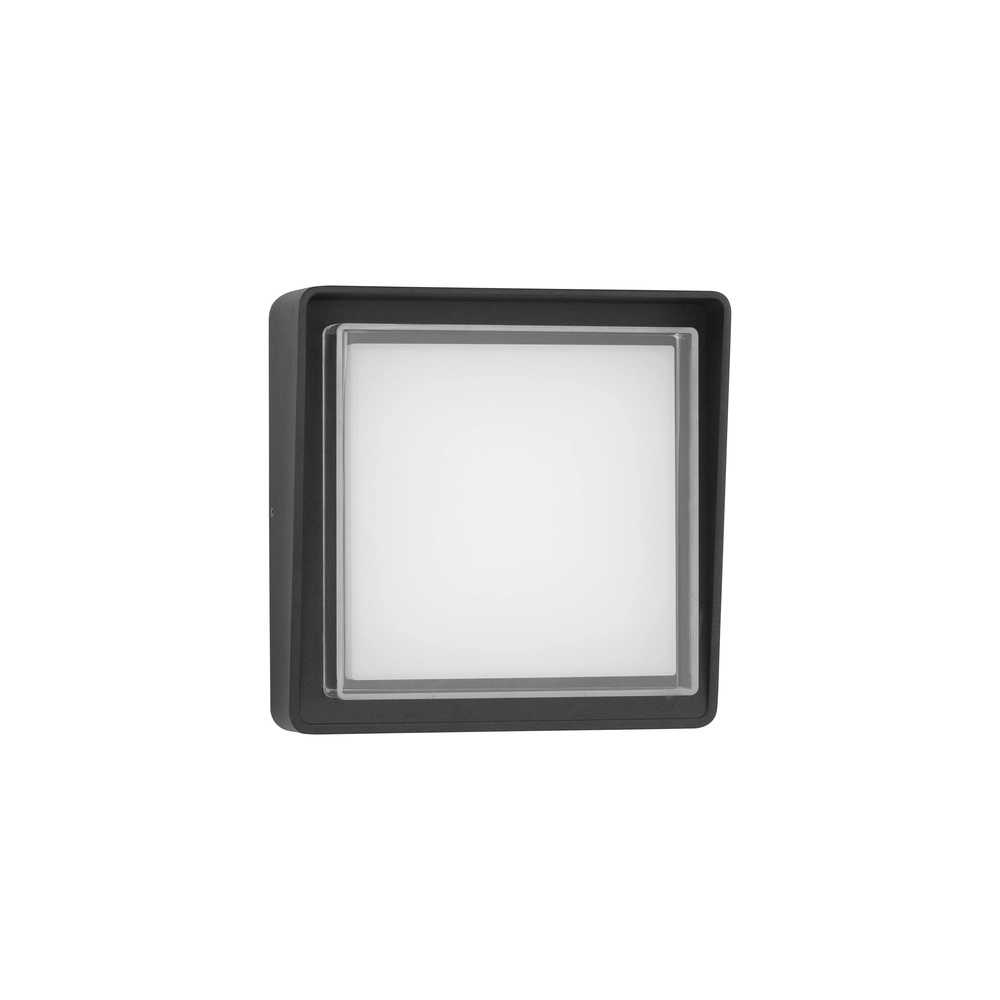 Quadratische Wandleuchte Cape anthrazit Lyora 5212017432704