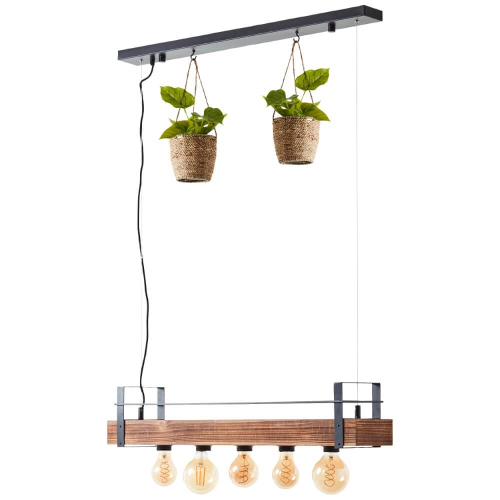 Hängelampe Bankwood 80cm Brilliant 4004353396588