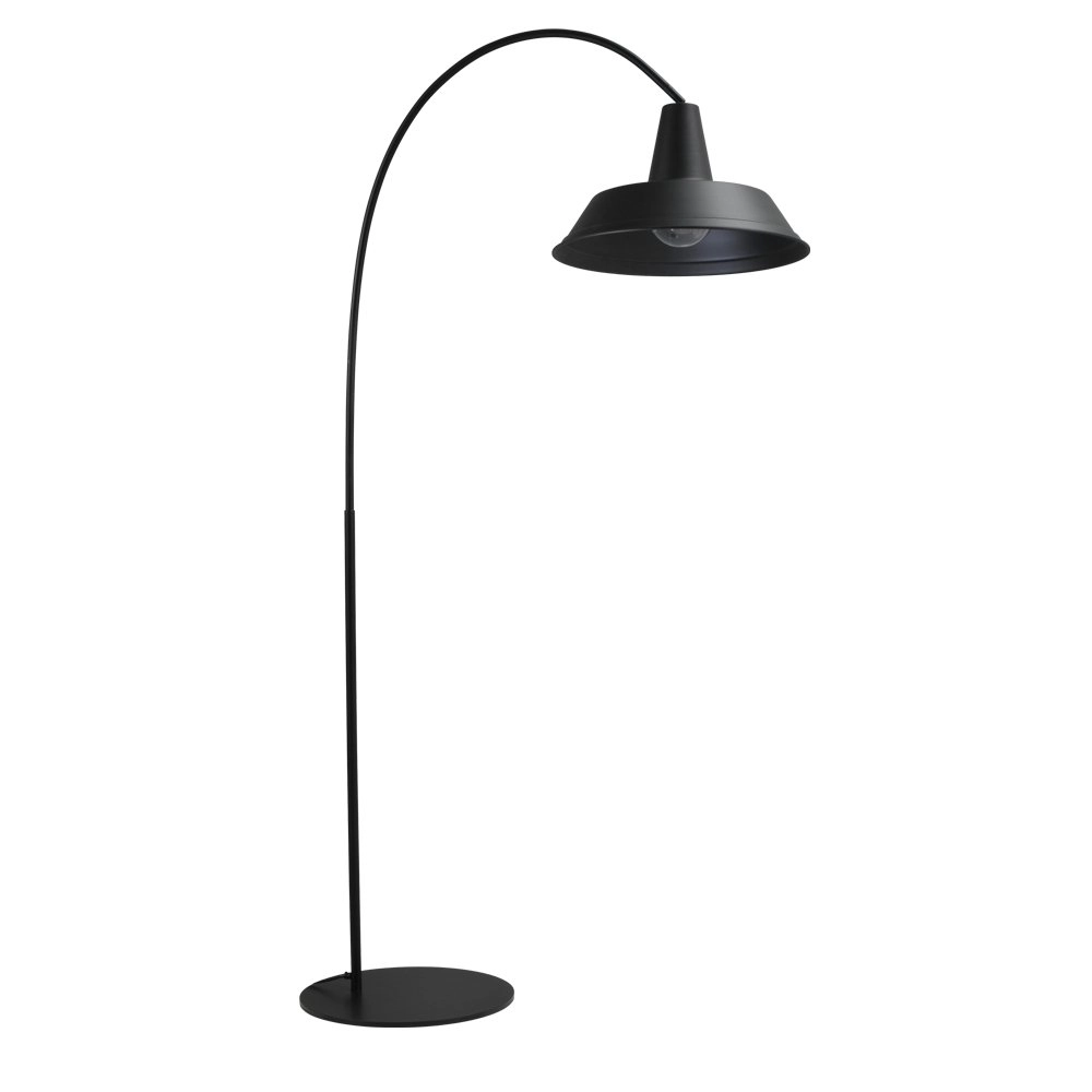 Stehlampe Industria 186 schwarz