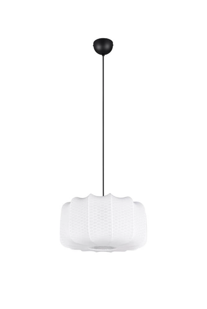 Weiße Design-Pendelleuchte Madleine Ø 40cm Trio 4017807638226