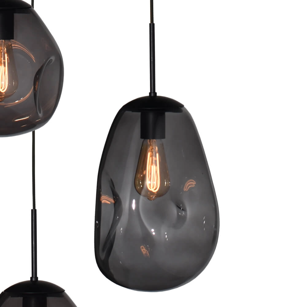 Pendelleuchte Lava 3x Rauchglas Masterlight 8718121286464