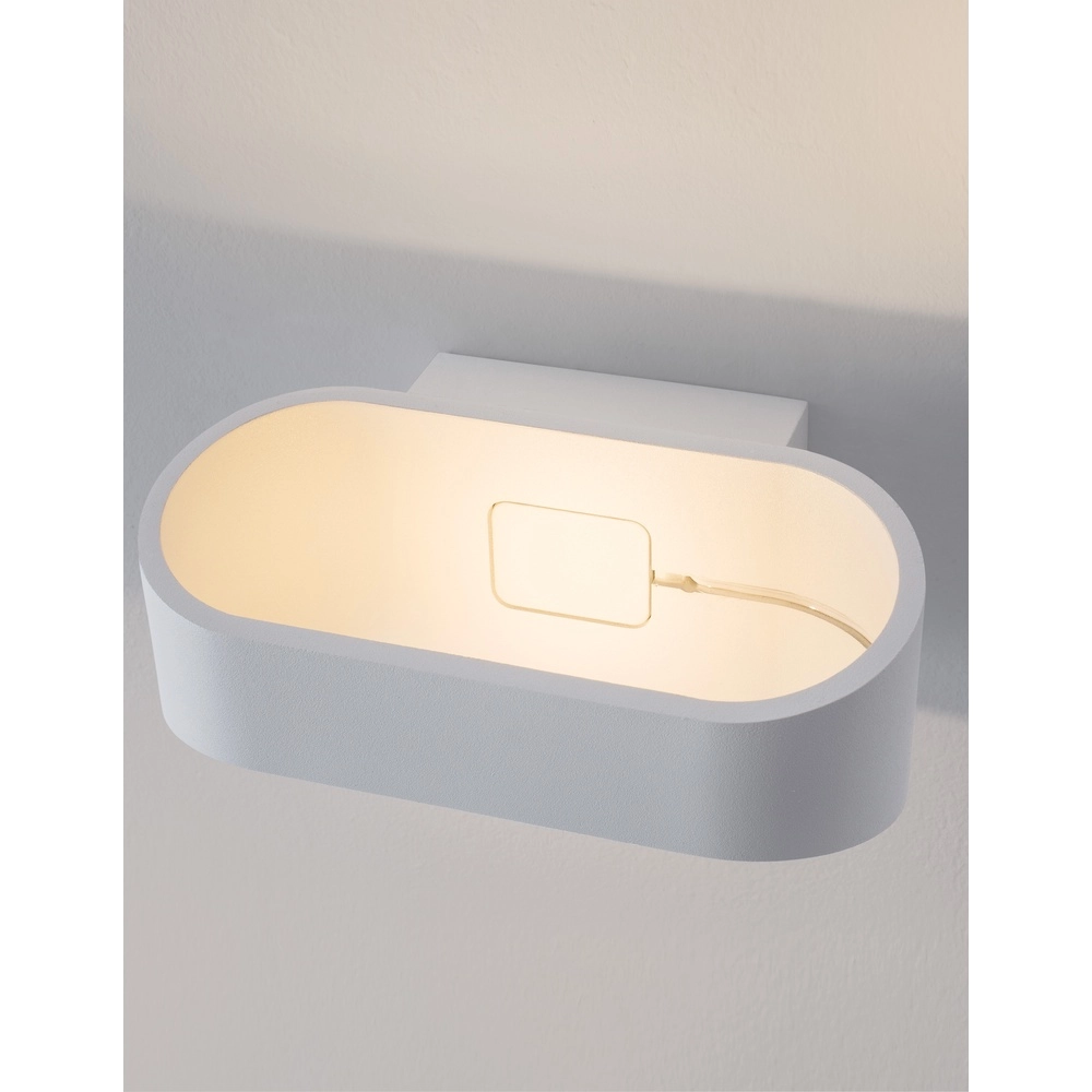 Design-Wandleuchte Mile weiß Lyora 5212017424389