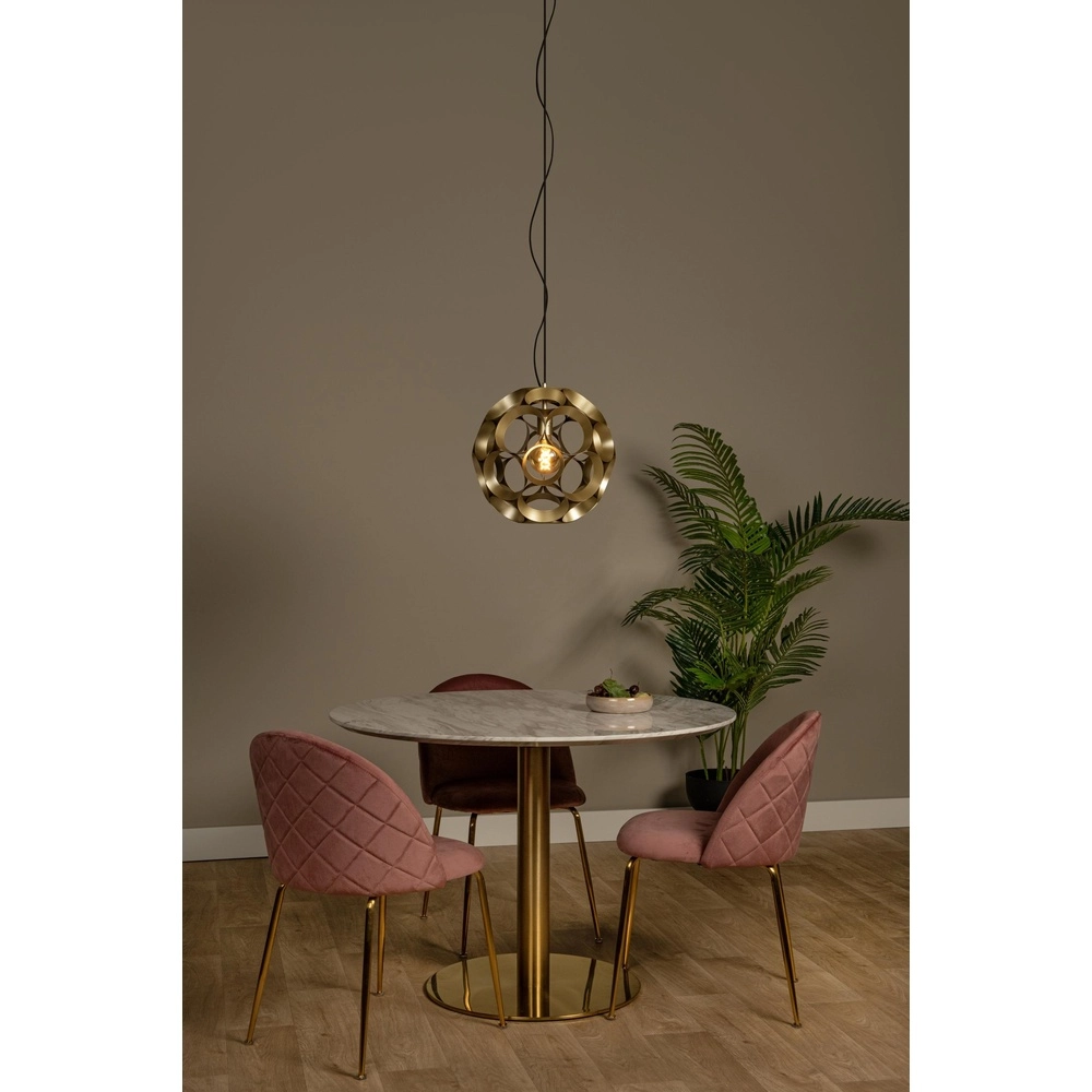 Einzigartige Pendellampe Hannelore Ø 40cm Gold Lucide 5411212106230