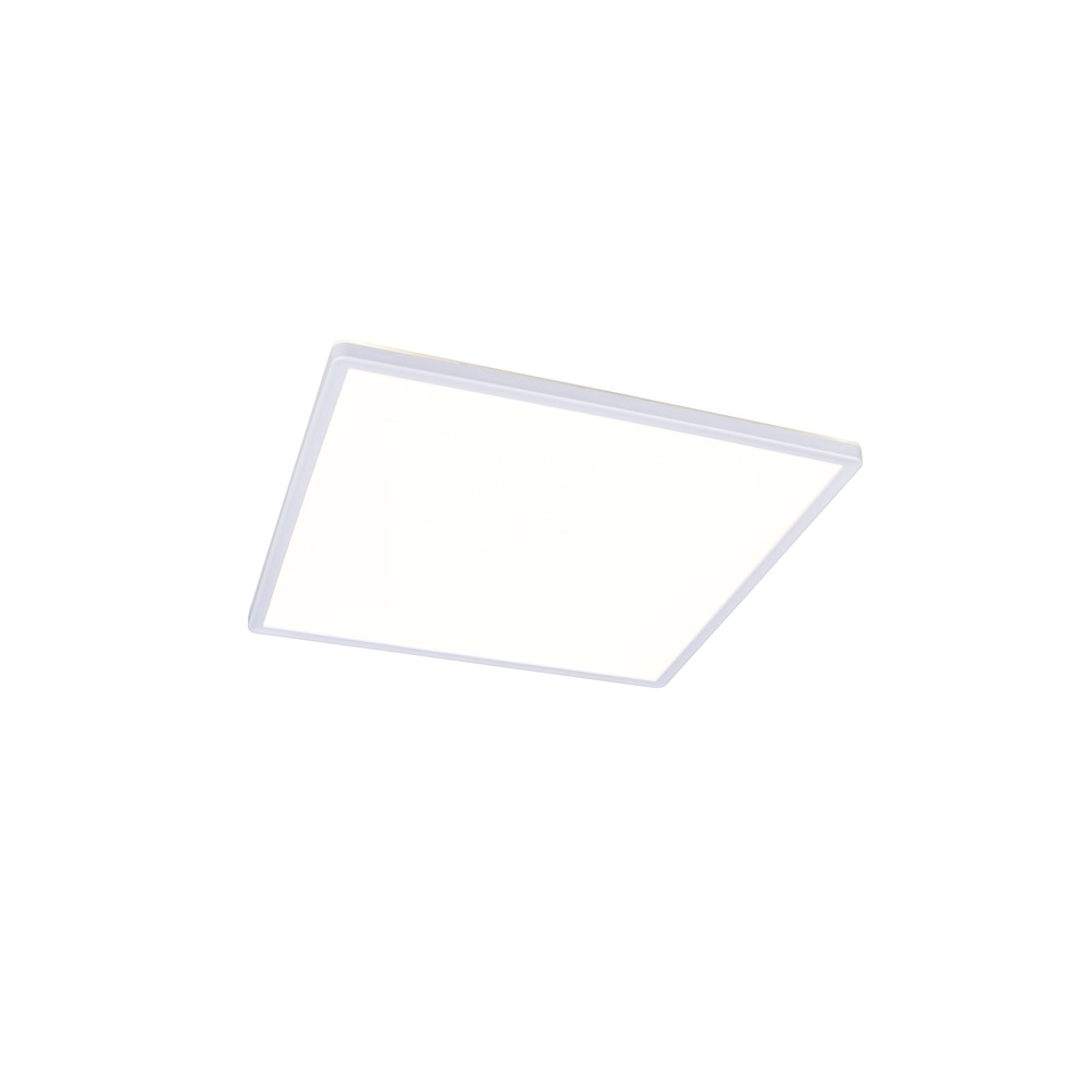 Quadratische Deckenlampe Emra Weiß 42 cm Trio 4017807704174